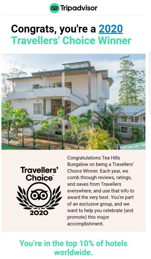 Tea Hills Bungalow 하톤 외부 사진